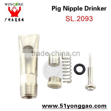 1/2' standard Thread design,safety Ball pig nipple drinker