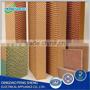Water Wet Evaporative Cooling Pad/Wet Curtain/Cellulose Pad for Cooling