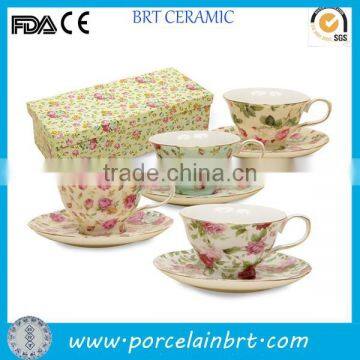 High Quality Distinguished Luxury Pocelain Tea Sets