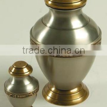 funeral ashes containers In Brass Metal | High Quality Cremation Urns