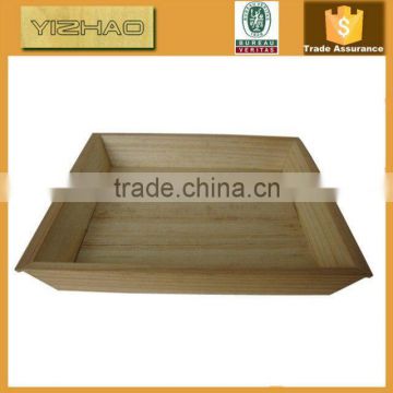 2015 factory supply customize wood storage serving tray