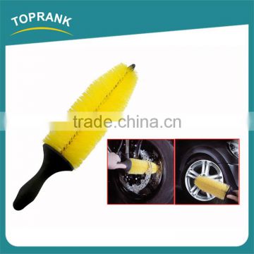 Cheap wholesale auto tire rotary brush PP material car alloy wheel cleaning brush