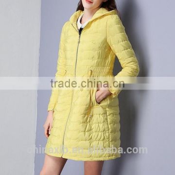 Elegant winter fashion collar wool coat for woman