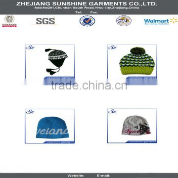 Yiwu market sourcing purchasing home textiles, beanie hat