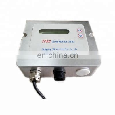 Online continuous monitoring transformer oil moisture detector