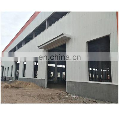 China large span prefabricated steel structure warehouse workshop construction products factory supplier