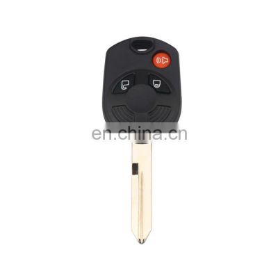 2+1 3 Buttons Remote Key Case Smart Car Key Shell For Ford Edge Escape Expedition Explorer Auto Key Cover
