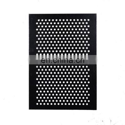 Powder Coated Aluminum 60 Degree Round Hole Perforated Metal Sheet for Facade