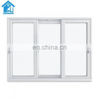 Aluminum Triple Glazed Glass High Energy Efficient Casement  Windows