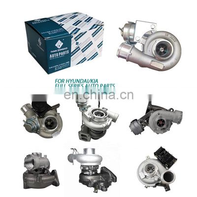 Ivanzoneko  Best Prices Auto Engine Turbo Turbocharger professional  Suitable For Hyundai Kia Full Series Auto Parts