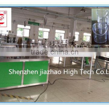Shenzhen Plastic tube curling cylinder edge beading machine with precision