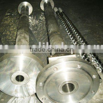 Screw and Barrel for Plastic Processing Machines