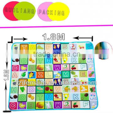 Alphabet mat for early childhood