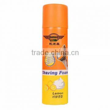 Shaving foam manufacture