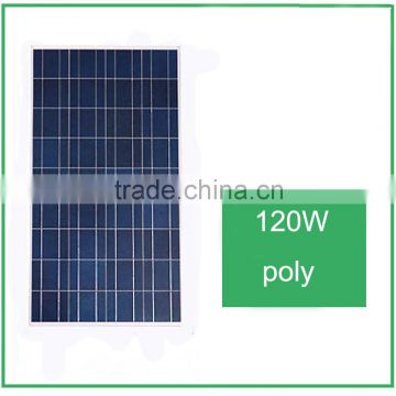 120w poly solar panel