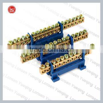 plastic case din rail terminal block