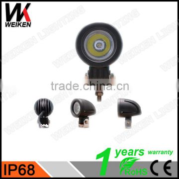 WEIKEN new products 10w led work light 12v tractor light for 4WD/ATV/SUV Marine lights