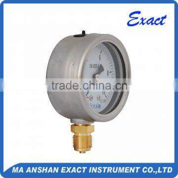 High Quality Brass Connection Liquid Filled Pressure Gauge