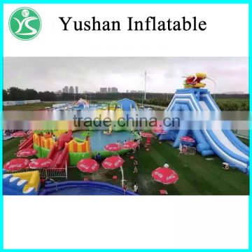 Chinese suppliers cheap price inflatable slide park