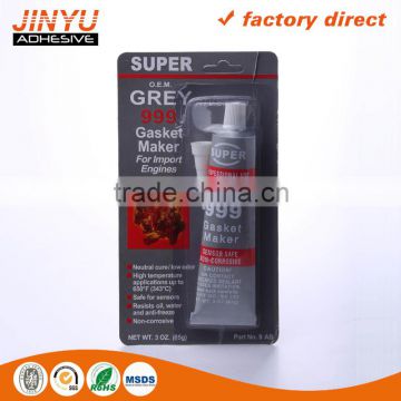 Instant dry Engine Gasket Usage RTV grey silicone gasket maker