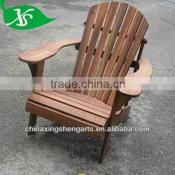 Wooden chaise adirondack