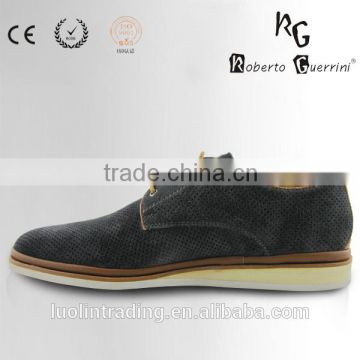 suede lace up fashion design custom casual shoes