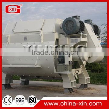 OEM Color Twin-shaft Concrete Mixer machine with lift For Sale