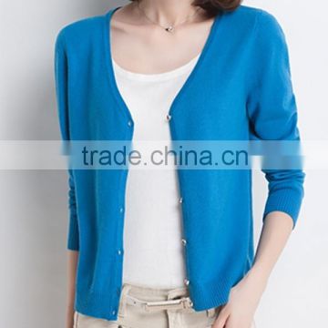 2015 Latest developed :classic style of Ladies wool sweater