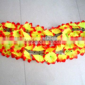 wedding decoration 200cm length artificial plastic flower garland