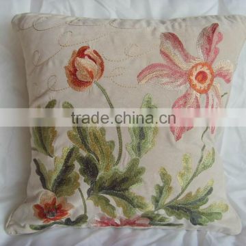 Pastoral and rural style polyester cushion cover