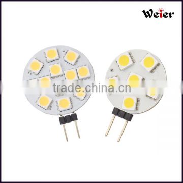 led tube light Vertical needle G4 LED Bulbs 12V 6 leds 5050 SMD White and Warm White spotlighting