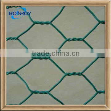 plastic coated hexagonal wire fencing netting