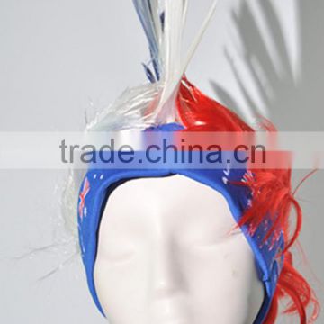 Crazy fans cock wig explosion cock wigs clown cosplay football fans wig N371