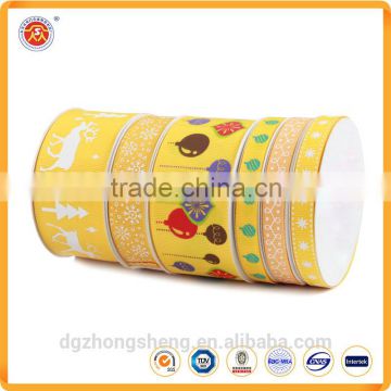 2016 Wholesale High Quality Decorative Print Silk Gift Ribbons