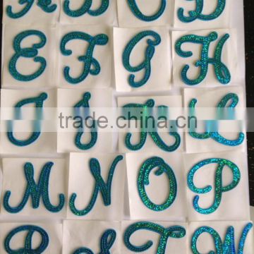 Sequins + Beads alphabet Letter appliques Popular