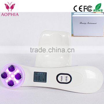 Home Use Beauty tool With RF/EMS and 6 colors LED light therapy