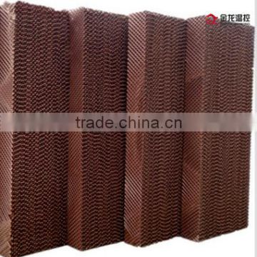 China Cellulose Refrigeration Cooling Pad Manufacturer/Corrugated Cellulose Evaporative Cooling Pad