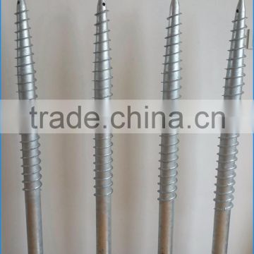 Hot Dip galvanized Solar Ground Screw from Professional Factory