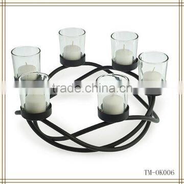 Wholesale wrought iron wedding candelabra centerpieces