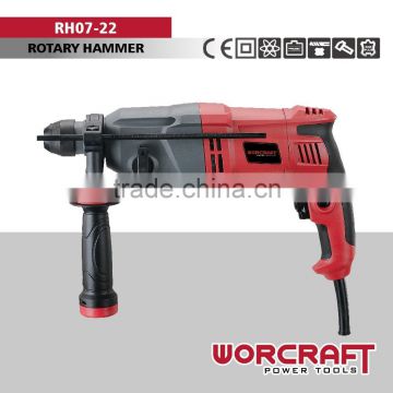 22mm 2 function 710W Electric Rotary hammer drill WORCRAFT RH07-22