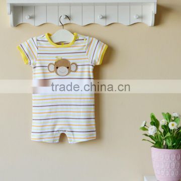 mom and bab 2013 baby clothing 100% cotton sunsuit wholesale