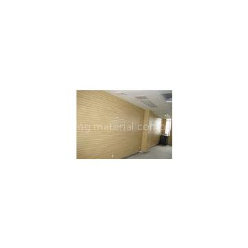 Sound Absorbing MDF Wooden Grooved Acoustic Panel / Melamine Faced MDF Board