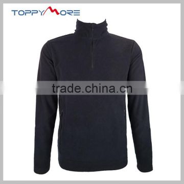 Wholesale Black High Quality Outdoor Sports Wear Polar Fleece Jacket