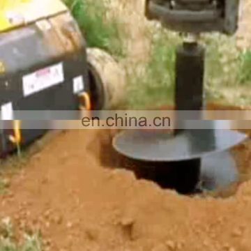 hydraulic soil pole drill hole digger