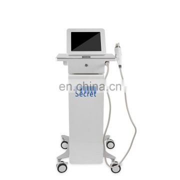 Professional beauty equipment gold fractional RF machine for skin tightening microneedle