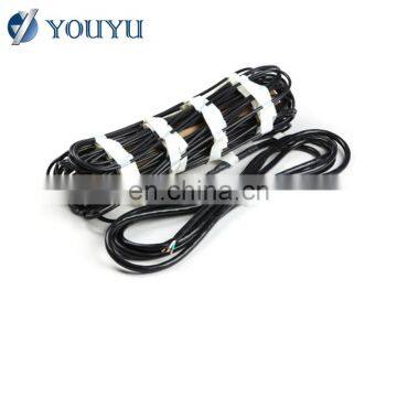 Double Conductor heating Cable Black Snow Melting Wire Walkway Snow Melting Mat