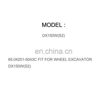 DIESEL ENGINE PARTS ROCKER ARM EXHAUST 65.04201-5043C FIT FOR WHEEL EXCAVATOR DX150W(S2)
