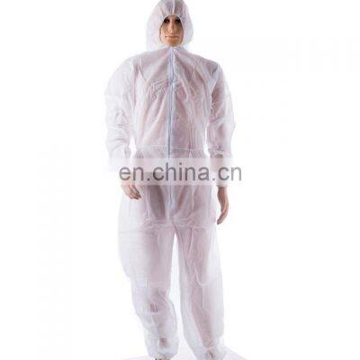 Waterproof Coverall for Uniform Disposable Long Sleeve Coveralls Work