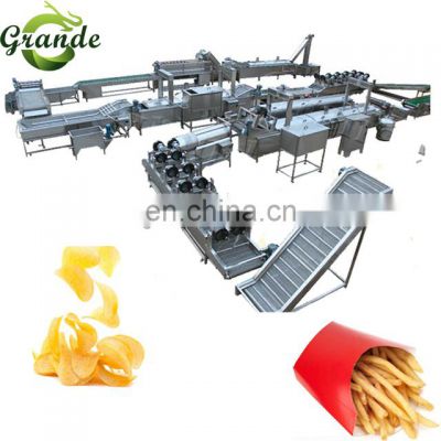 Best Selling Top Quality Frozen French Fries Production Line with Easy Operation