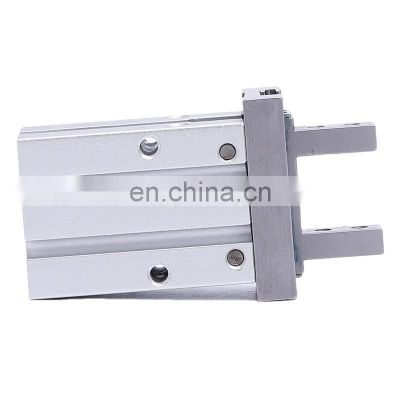 High Quality Threaded Interface Clamping Parallel Pneumatic Precision Double - acting Finger Air Cylinder